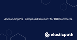 Announcing New Pre-Composed Solution™ for B2B Commerce